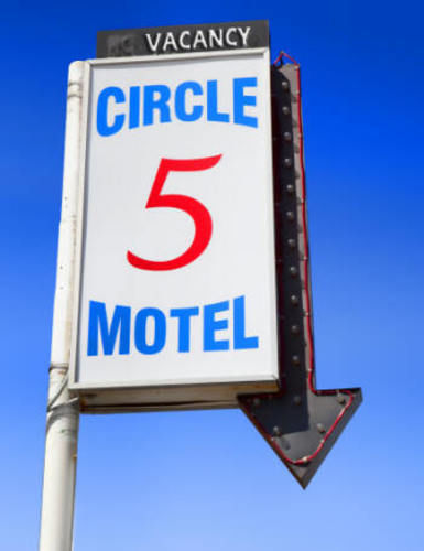 Circle 5 Motel Olds 외부 사진